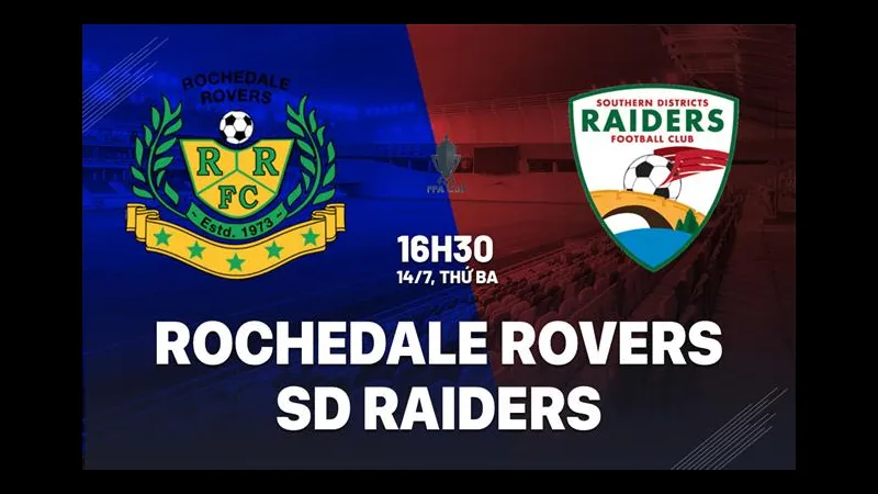 Cầu thủ Rochedale và SD Raiders tranh chấp bóng trên sân cỏ - Phong độ gần Cầu thủ Rochedale và SD Raiders tranh chấp bóng trên sân cỏ - Phong độ gần