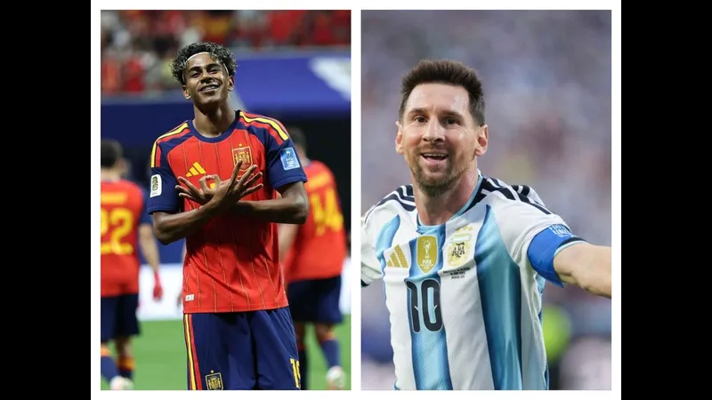 Cầu thủ Tây Ban Nha và Argentina đấu nhau gay cấn trên sân